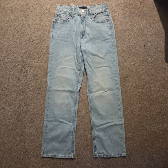 Aeropostale Lightwash High-Rise Baggy Jeans - Picture 1 of 3